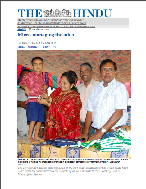 Micro-managing the odds – The Hindu